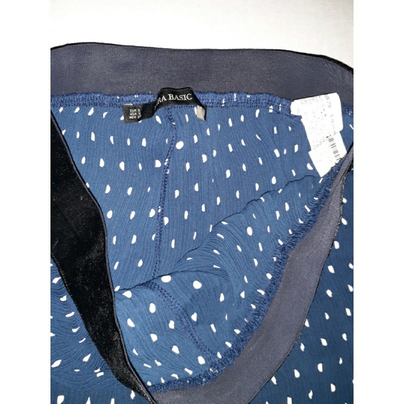 Zara Basic Pleated Polkadot Culottes - Picture 9 of 11